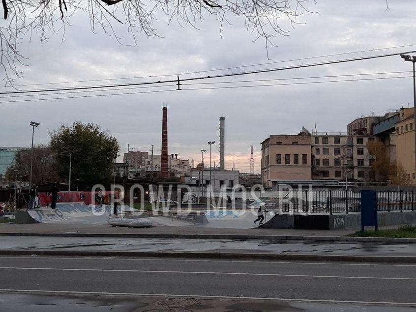 Спортивная площадка в Сокольниках 